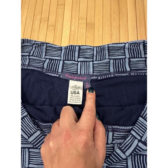 FRESH PRODUCE Women’s Large BLUE Moonlight Stretch CITY Skort $65 NWT - Picture 6 of 11